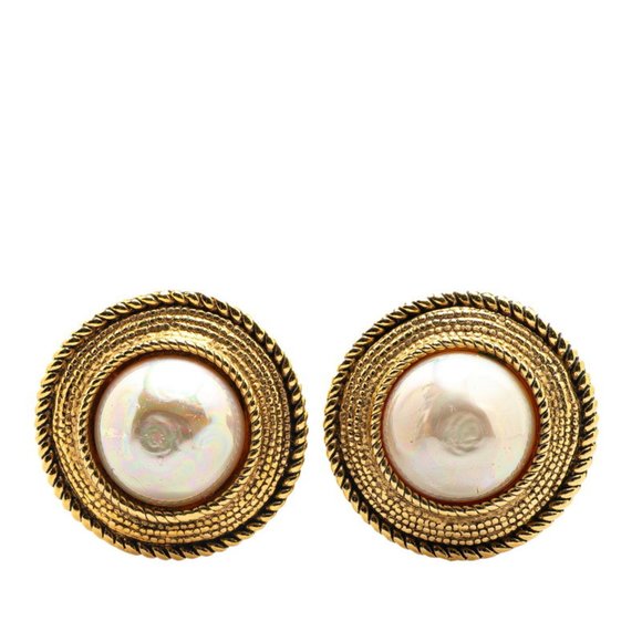 Earrings, Gold Plated, Faux Pearl, Women´s,,New Products : American Fashion Style Bags On Sale
